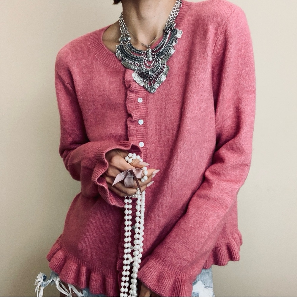 Brand New Cece sweater cardigan L